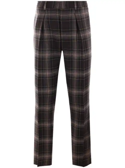 FENDI tartan trousers