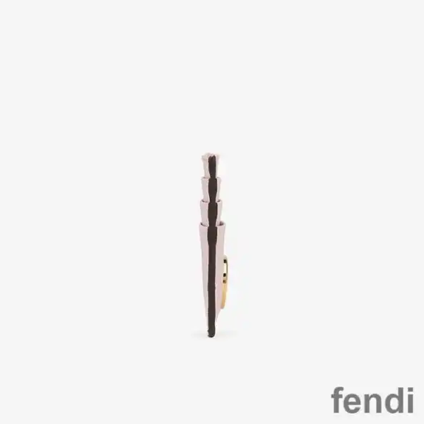 Cheap F is Fendi Card Holder In Calf Leather Pink