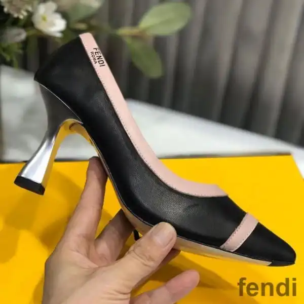 Affordable Fendi Colibri Pumps Women Leather Black