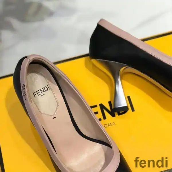 Affordable Fendi Colibri Pumps Women Leather Black