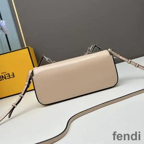 Cheap Fendi First Sight Pouch In Calf Leather Apricot