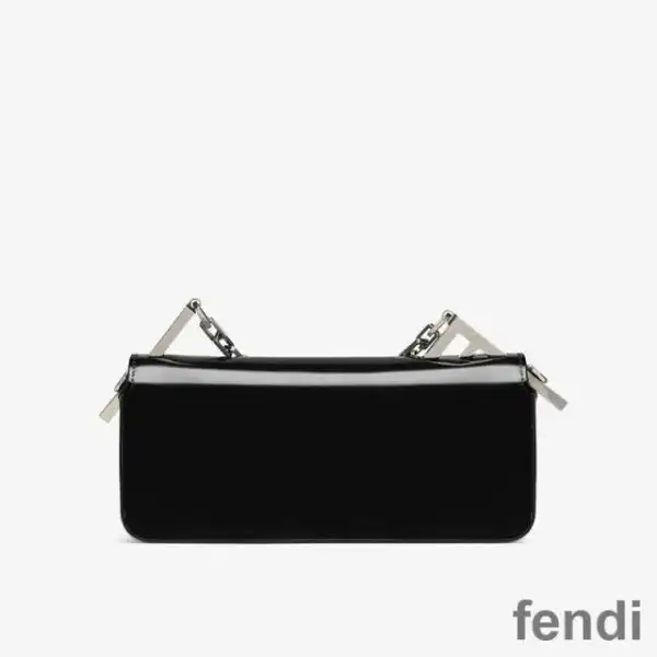 Cheap Fendi First Sight Pouch In Calf Leather Black