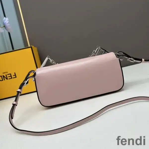 Cheap Fendi First Sight Pouch In Calf Leather Pink