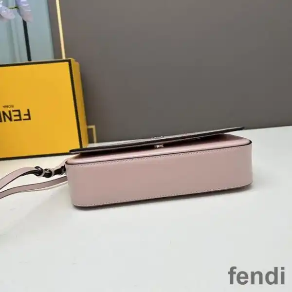 Cheap Fendi First Sight Pouch In Calf Leather Pink