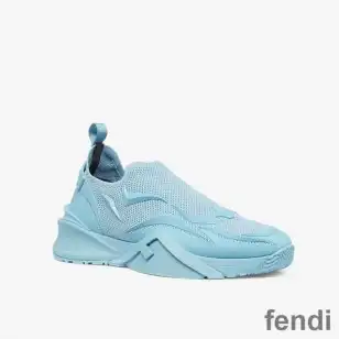 Fendi Flow Sneakers Unisex Mesh Blue