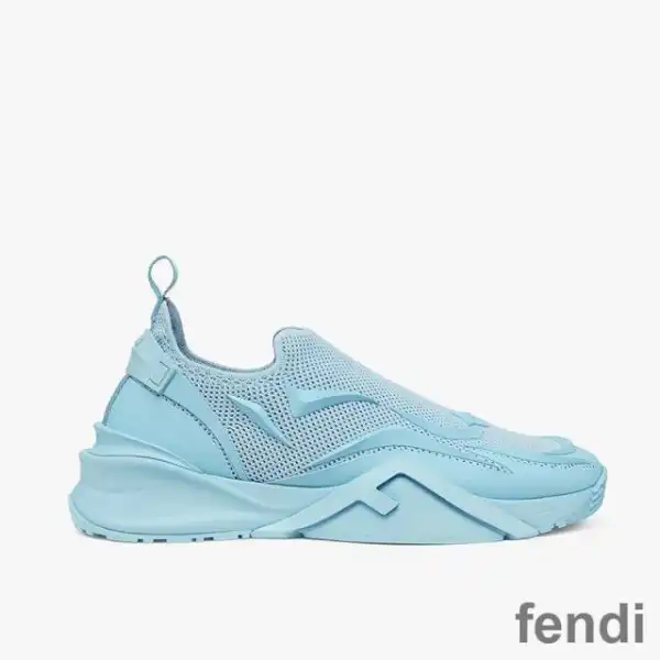 Affordable Fendi Flow Sneakers Unisex Mesh Blue