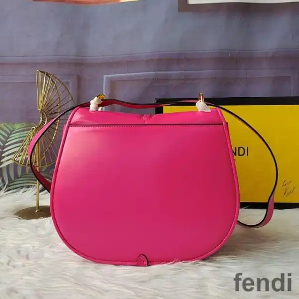 Affordable Fendi Medium C'mon Bag In Calf Leather Rose