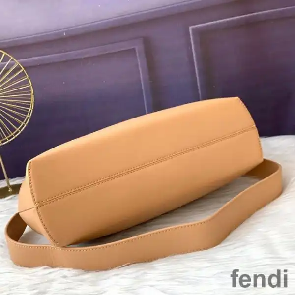 Cheap Fendi Medium First Bag In Nappa Leather Beige