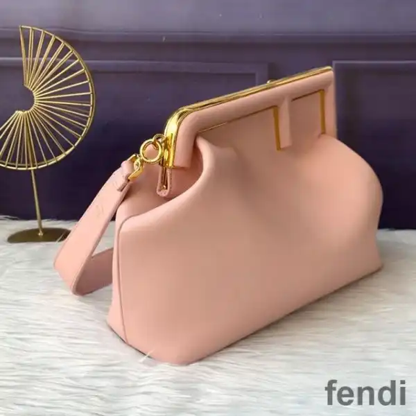 Cheap Fendi Medium First Bag In Nappa Leather Pink