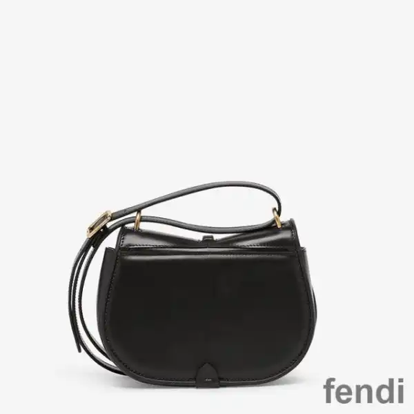 Affordable Fendi Mini C'mon Bag In Calf Leather Black