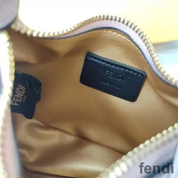 Cheap Fendi Nano Fendigraphy Hobo Bag In Calf Leather Pink