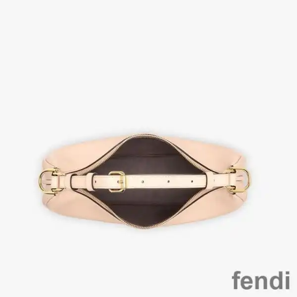 Cheap Fendi Small Fendigraphy Hobo Bag In Calf Leather Pink