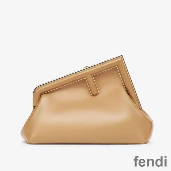 Affordable Fendi Small First Bag In Nappa Leather Beige