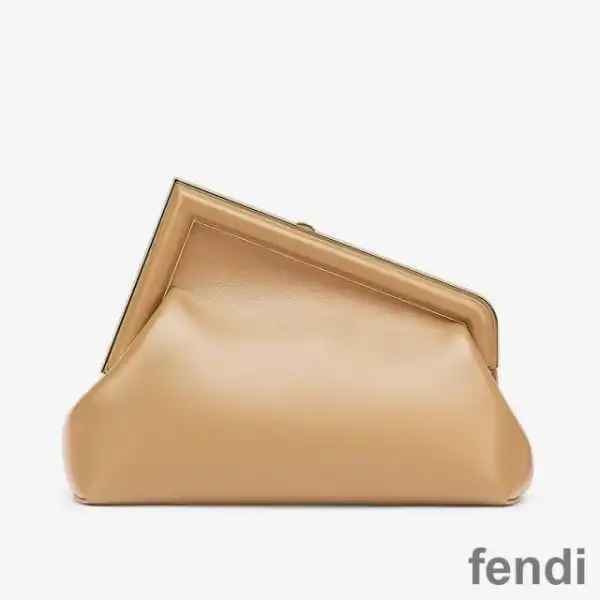 Affordable Fendi Small First Bag In Nappa Leather Beige