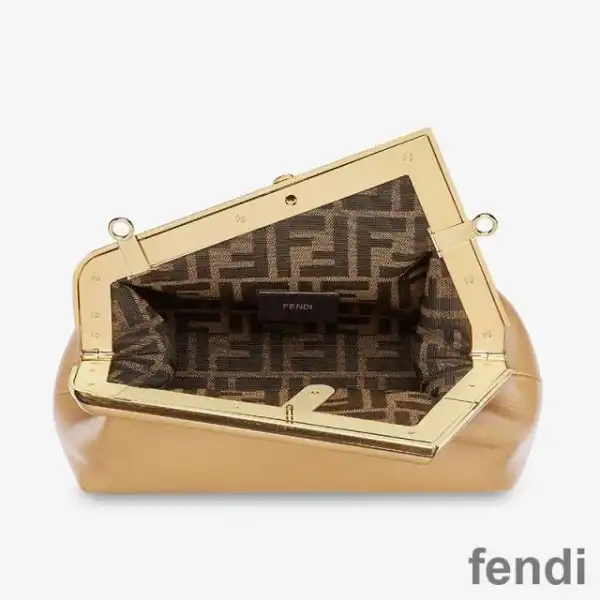 Affordable Fendi Small First Bag In Nappa Leather Beige