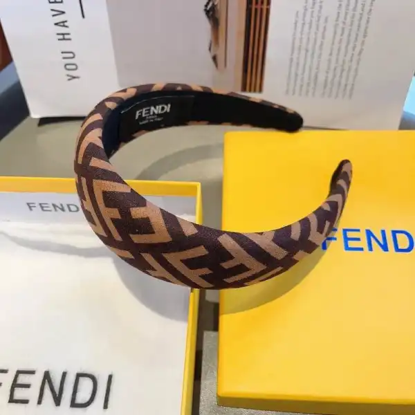 Affordable Fendi Women Headband in Wool Cashmere and Silk