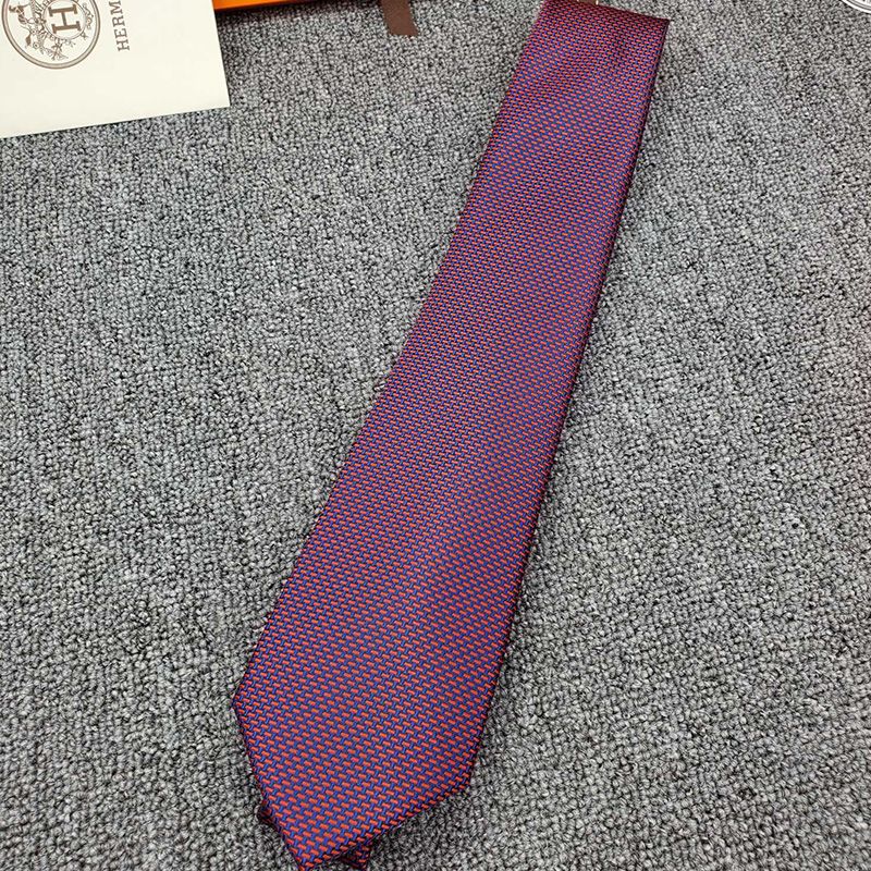 Hermes A l'Affiche Tie In Blue Red