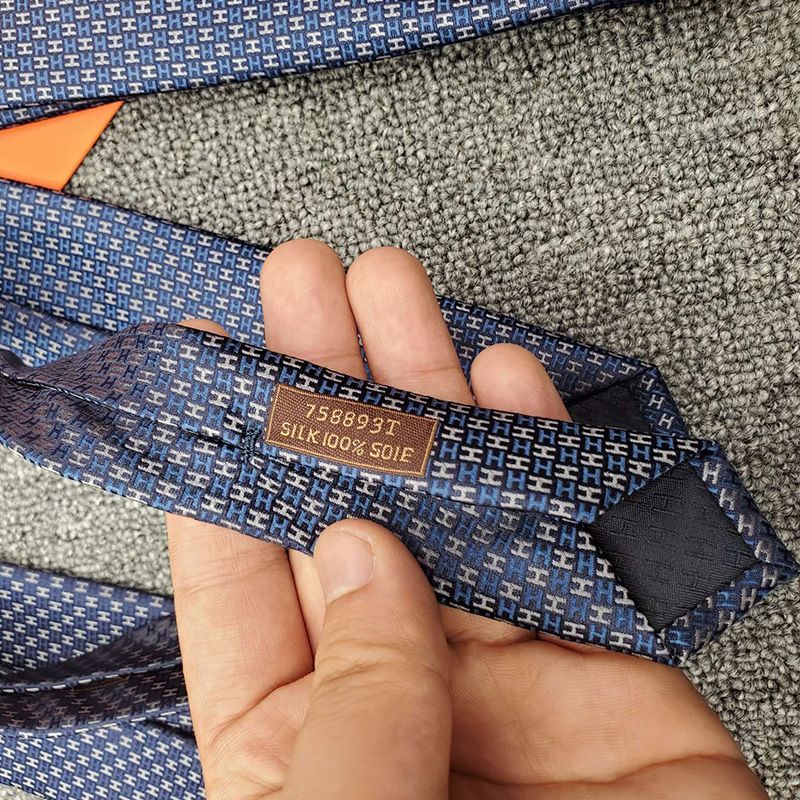 Hermes Alter Ego Tie In Blue