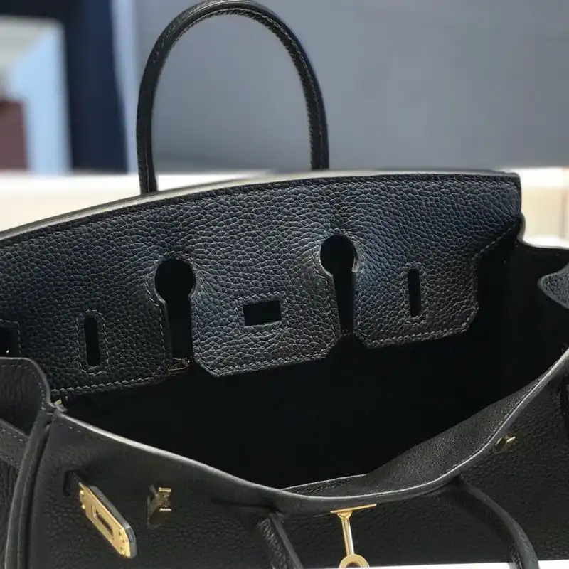 Cheap Hermes Birkin Bag Togo Leather Gold Hardware In Black