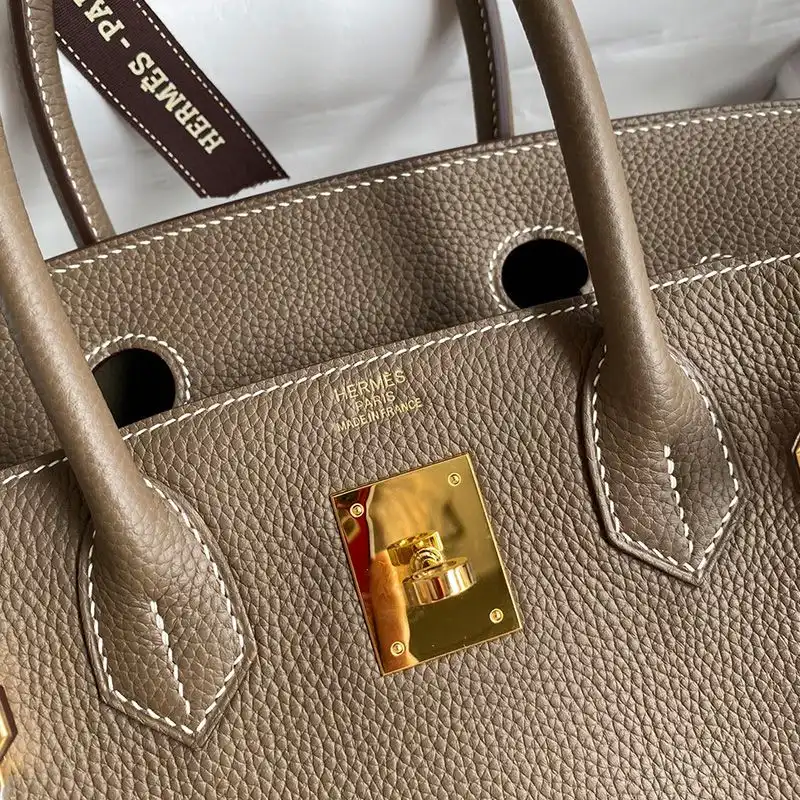 Affordable Hermes Birkin Bag Togo Leather Gold Hardware In Khaki