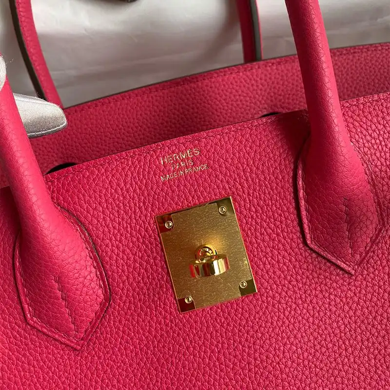 Affordable Hermes Birkin Bag Togo Leather Gold Hardware In Rose