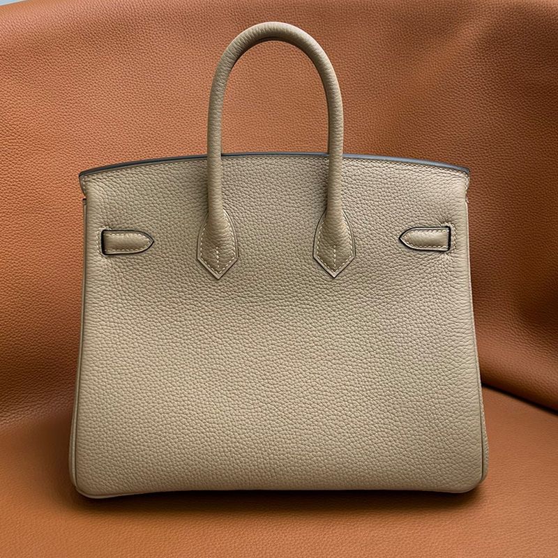 Hermes Birkin Bag Togo Leather Palladium Hardware In Grey