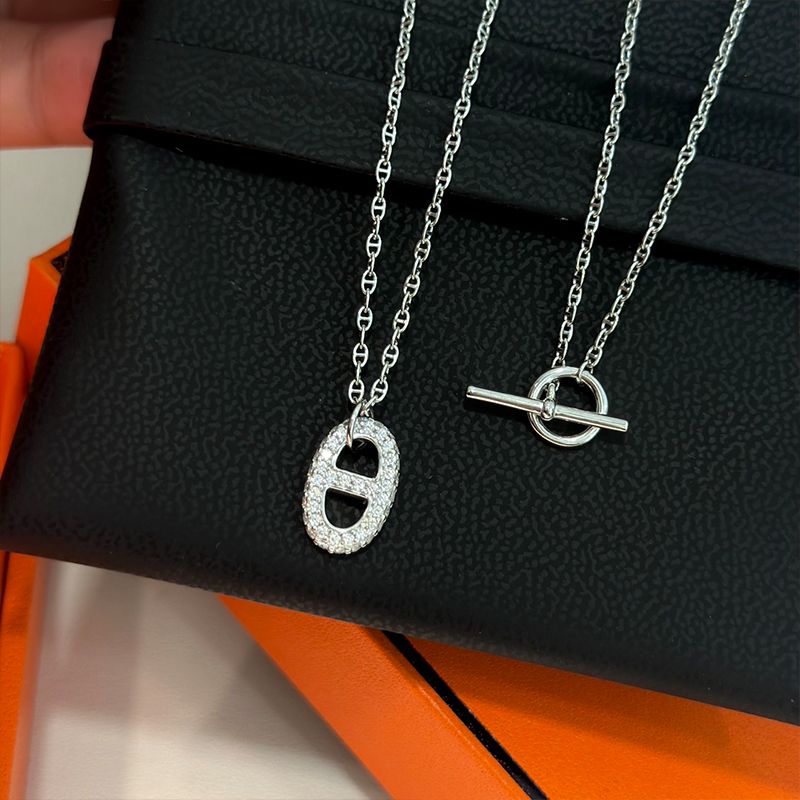 Hermes Chaine D'Ancre Farandole Pendant Necklace