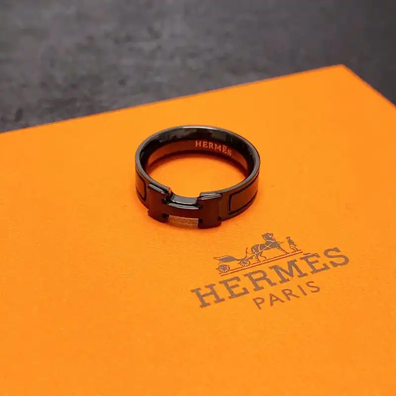 Cheap Hermes Clic H So Black Ring