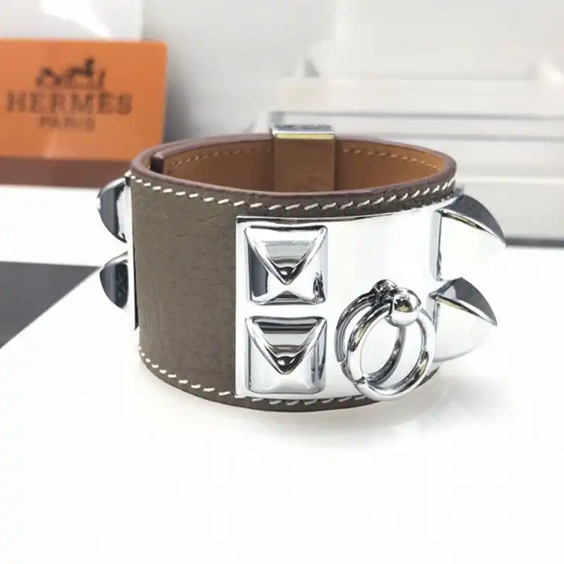 Cheap Hermes Large Collier De Chien Bracelets