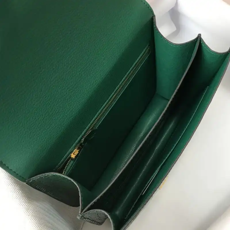 Affordable Hermes Constance Bag Alligator Leather Gold Hardware In Green