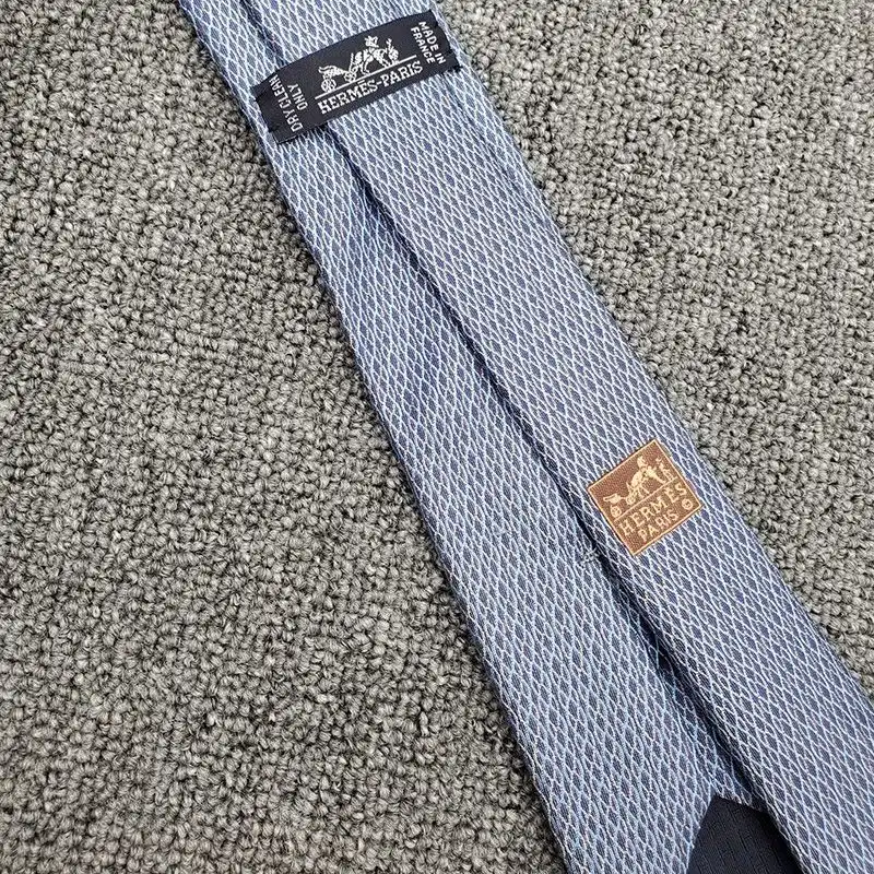 Cheap Hermes Crosslines Silk Tie In Sky Blue