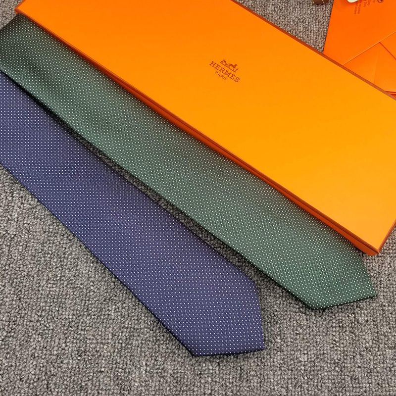 Hermes Digital H Tie In Blue