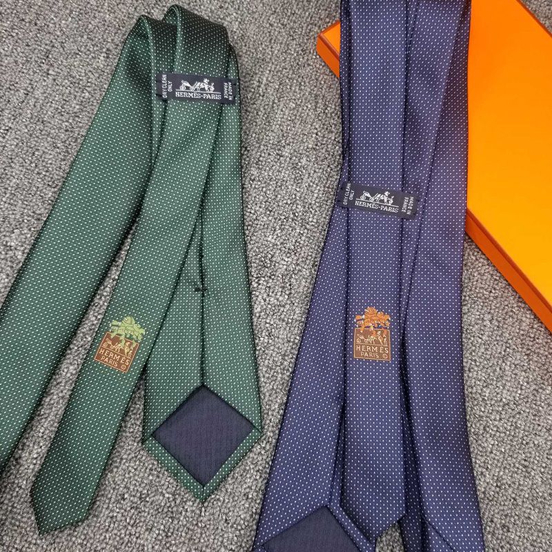 Hermes Digital H Tie In Green