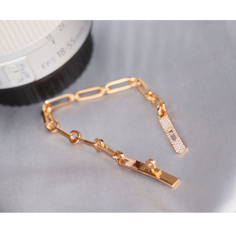 Hermes Ever Chaine D'Ancre Bracelet In Gold