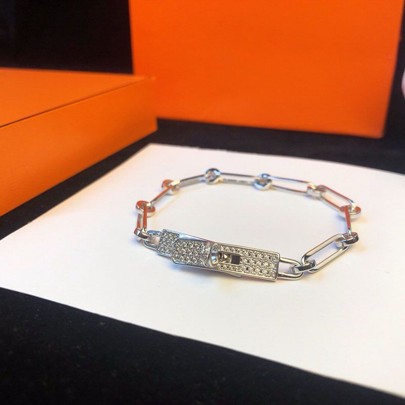 Hermes Ever Chaine D'Ancre Bracelet In Silver