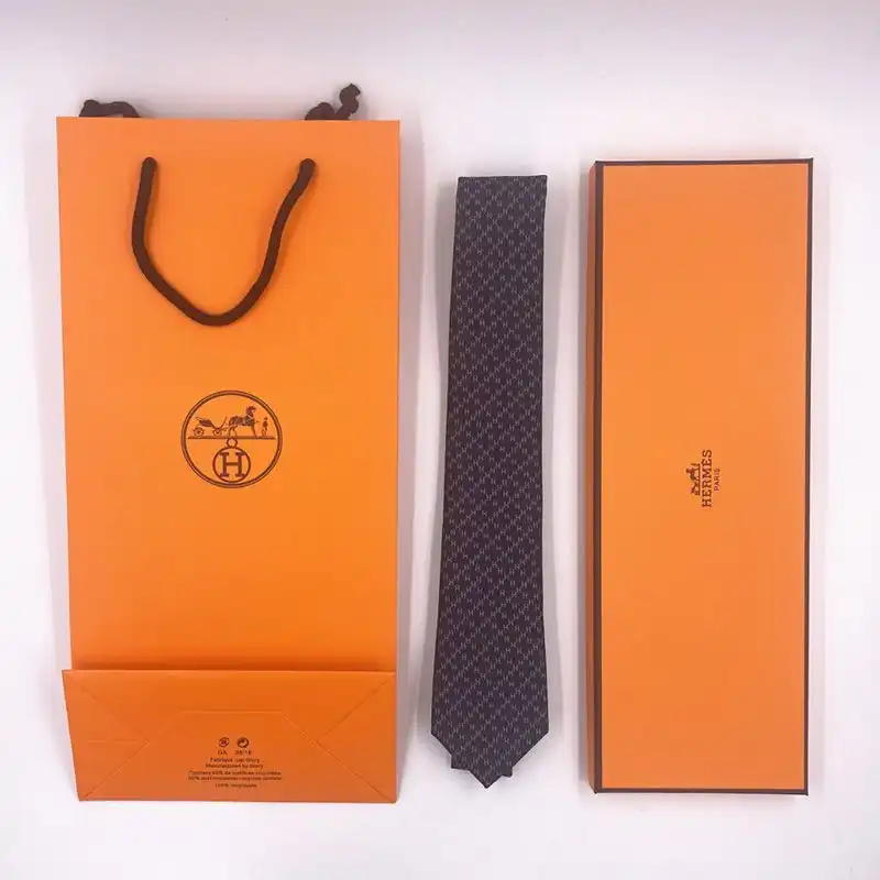 Affordable Hermes Faconnee H Tie In Blue