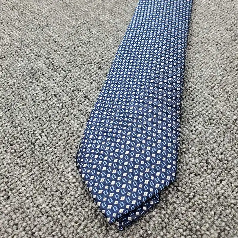 Affordable Hermes Maillon Shirting Tie In Blue