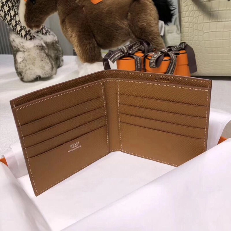 Cheap Hermes MC? Copernic Compact Wallet Epsom Calfskin In Brown