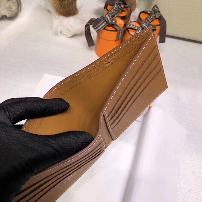 Cheap Hermes MC? Copernic Compact Wallet Epsom Calfskin In Brown