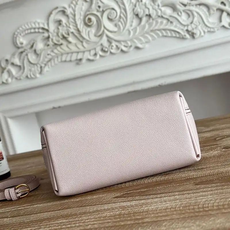 Affordable Hermes Mini 24 24 Bag Evercolor Swift Leather Gold Hardware In Light Pink