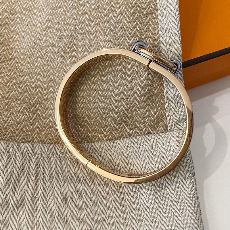 Hermes Mini Clic Chaine D'Ancre Bracelet