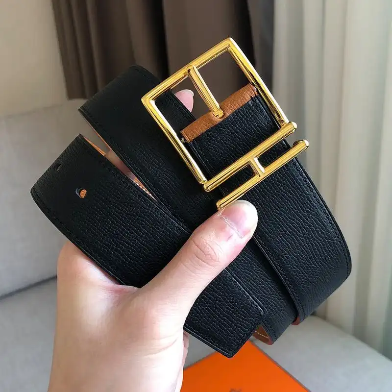 Affordable Hermes Nathan 40 Belt Togo Leather In Black Brown