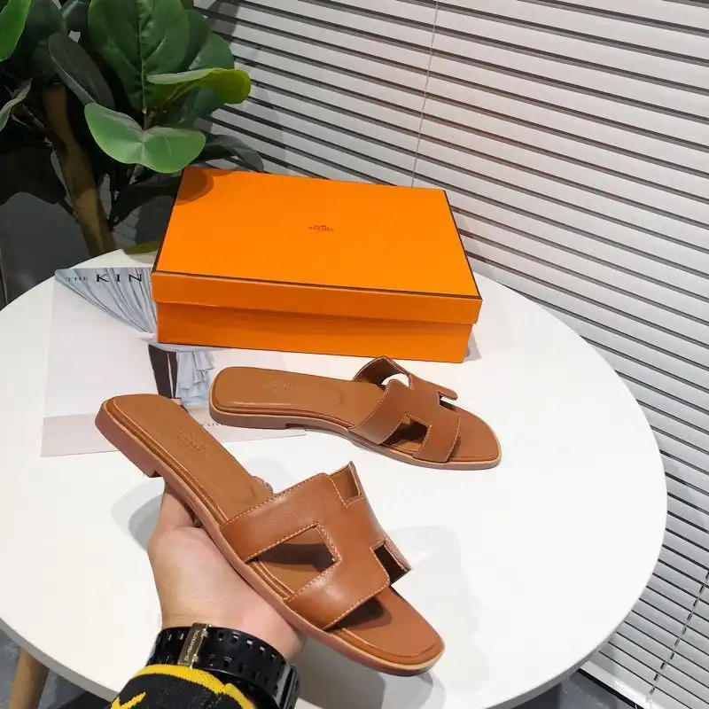 Find Out Why Cheap Hermes Oran Slides Women Calfskin In Brown is a Shopper's Dream