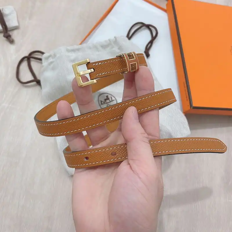 Affordable Hermes Pop H 15 Belt Epsom Calfskin In Brown Gold