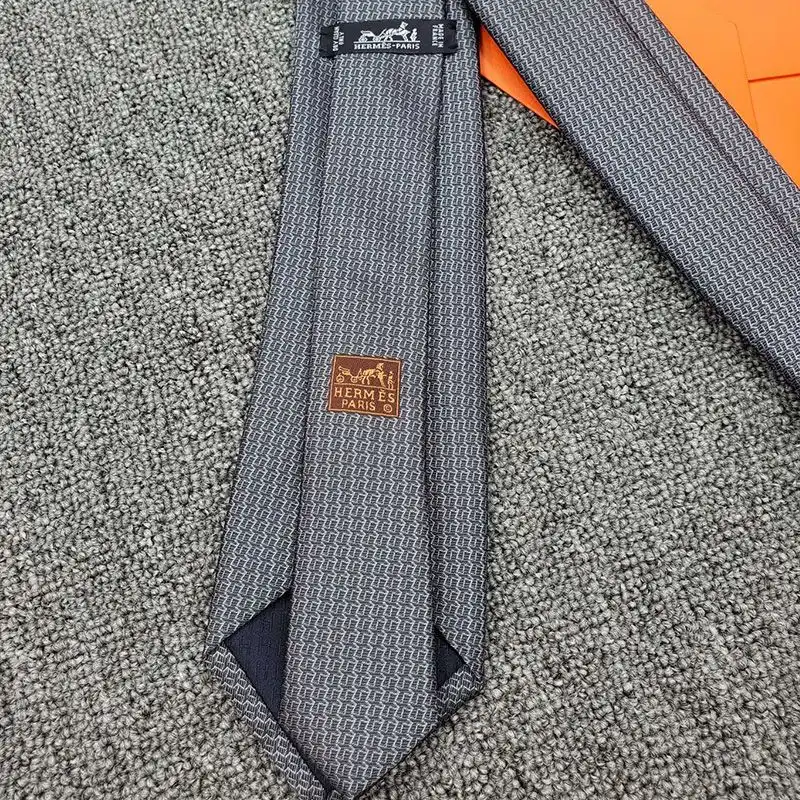 Cheap Hermes Scalator Tie In Grey