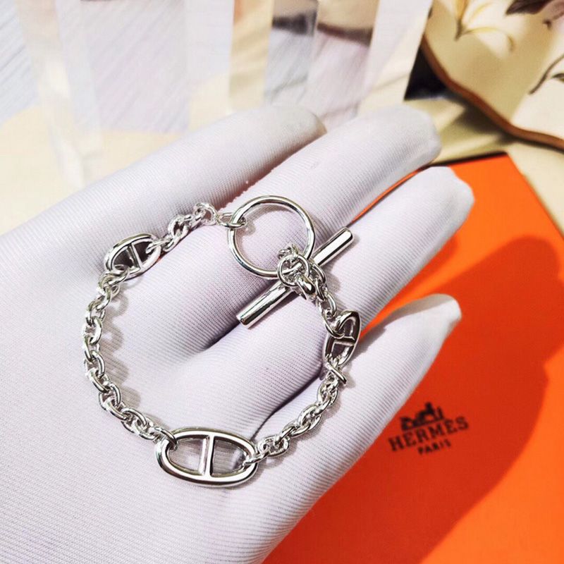 Hermes Farandole Bracelet In Silver