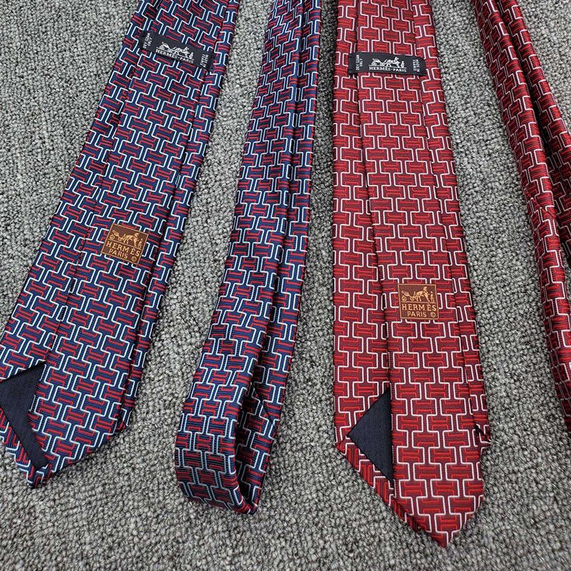 Hermes Tie 7 Amazing Tie In Red