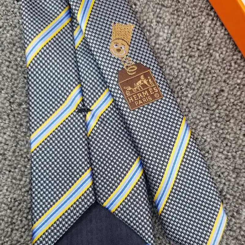 Cheap Hermes Tie 7 Club Tie In Black