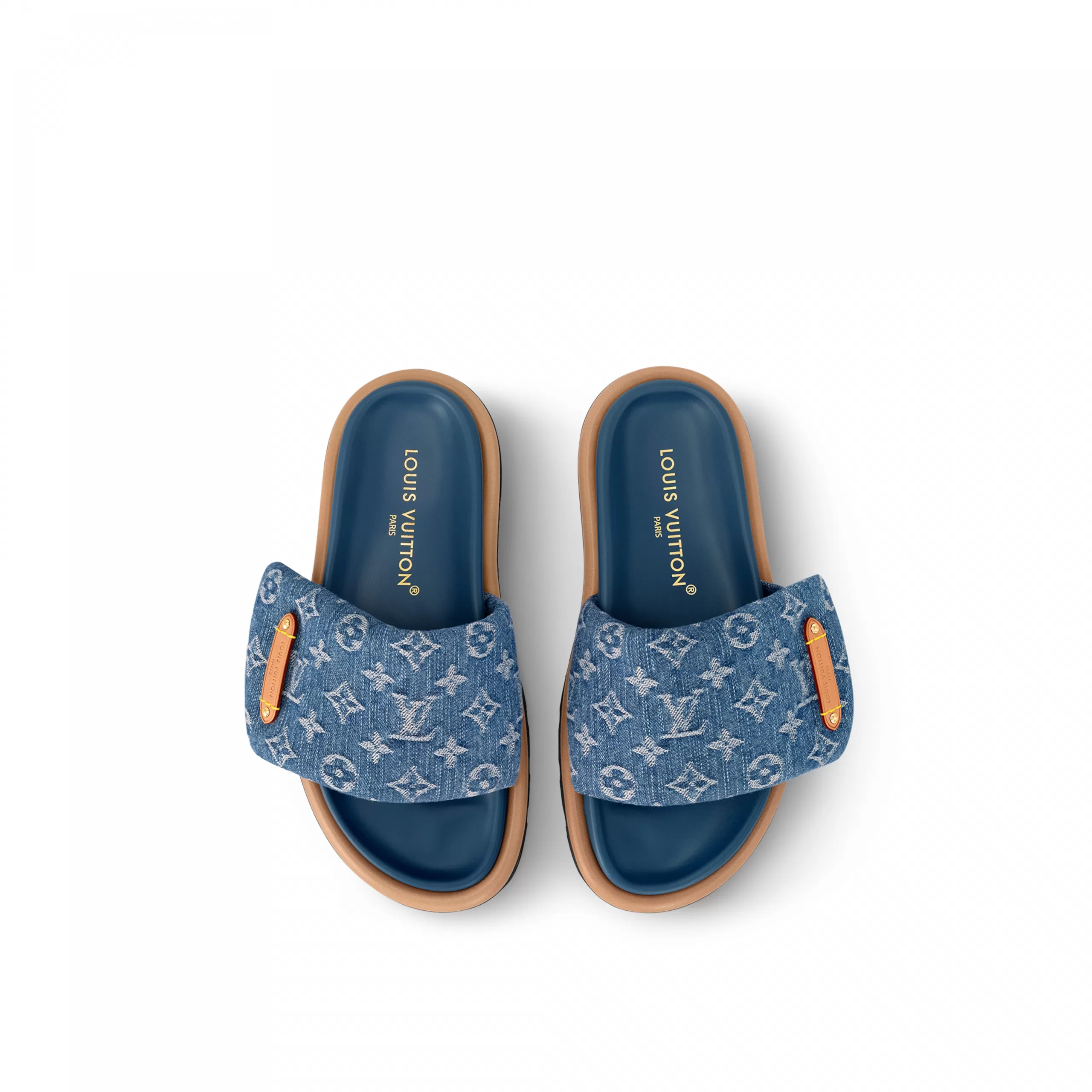 Bagsaaa 1ACJVH Pool Pillow Flat Comfort Mule enim Blue