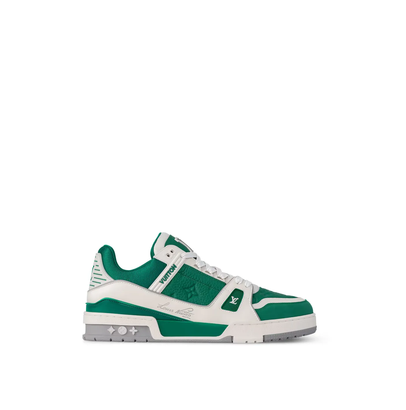 Bagsaaa 1ADHRI LV Trainer Sneaker Borneo Green